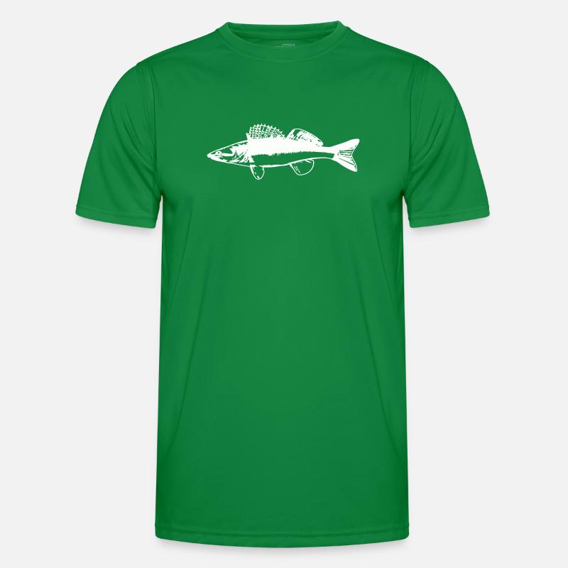 Fish with water movement Men's Functional T-Shirt