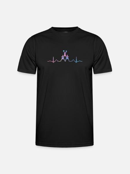 Cheerleader Cheer Mom Cheerleading - Men's Functional T-Shirt - black