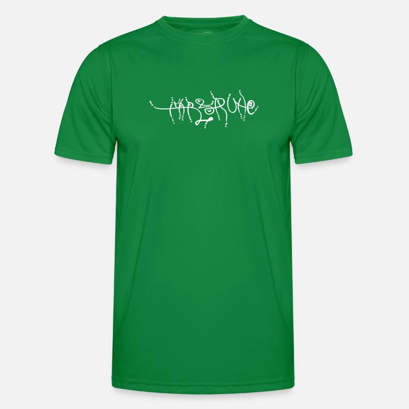 Karlsruhe Graffiti Geschenkidee und Souvenir Männer Funktions-T-Shirt