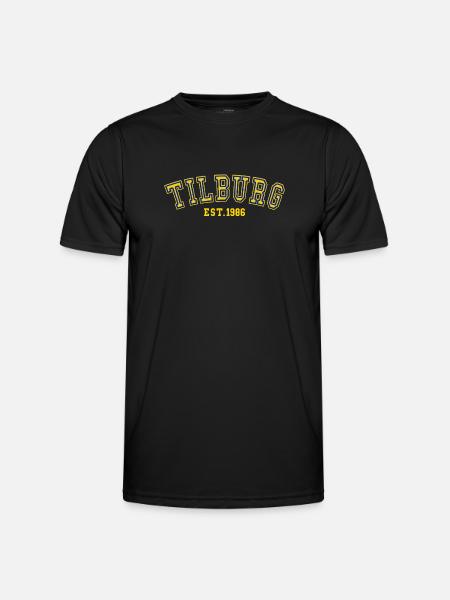 Tilburg Est. 1986 - Men's Functional T-Shirt - black