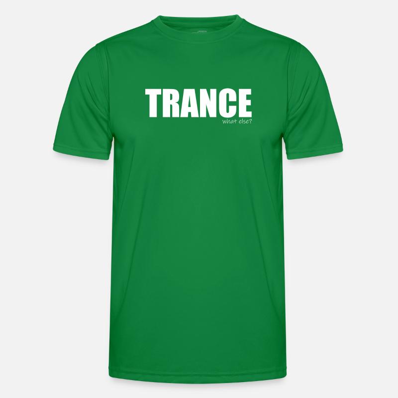 Trance - what else? Männer Funktions-T-Shirt