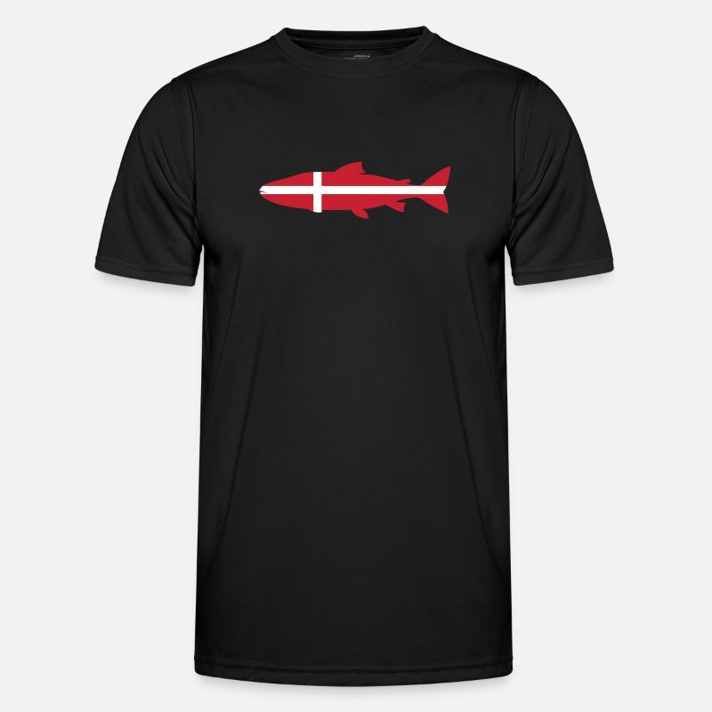 Lach Dänemark Männer Funktions-T-Shirt