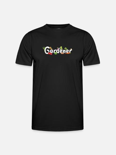 Gärtner Gärtnerin Garten - Männer Funktions-T-Shirt - Schwarz