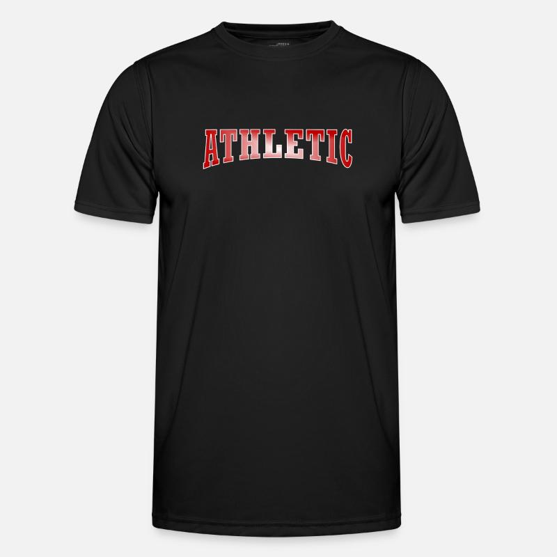 Athletic design squad - Men's Functional T-Shirt - black