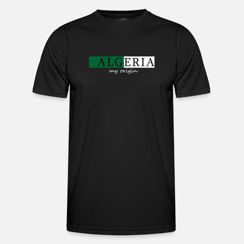 Algeria My Origin - Men's Functional T-Shirt - black