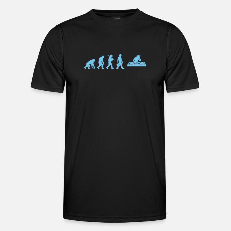 Evolution DJ Groove - Men's Functional T-Shirt - black