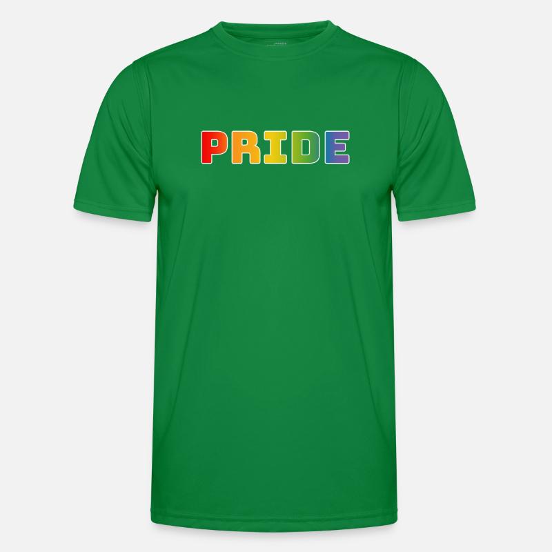 Rainbow pride blanc T-shirt sport Homme