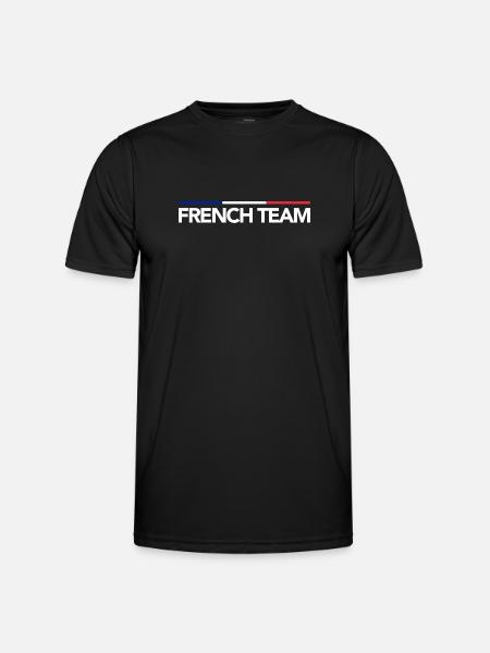 frteam - T-shirt sport Homme - noir