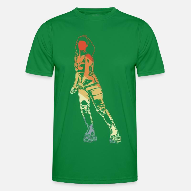 Roller skater Men's Functional T-Shirt