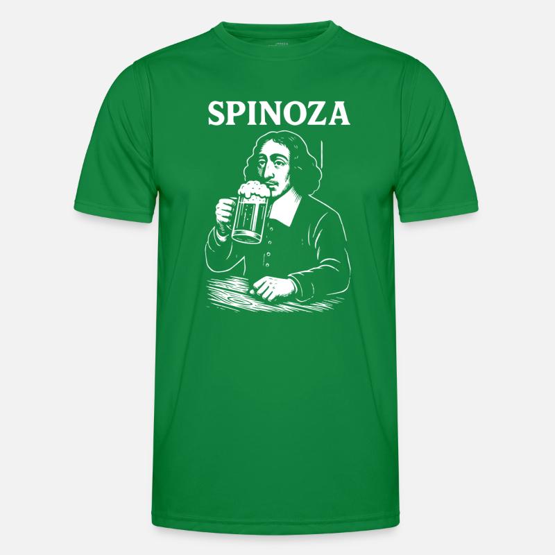 Spinoza Beer Philosopher Men's Functional T-Shirt