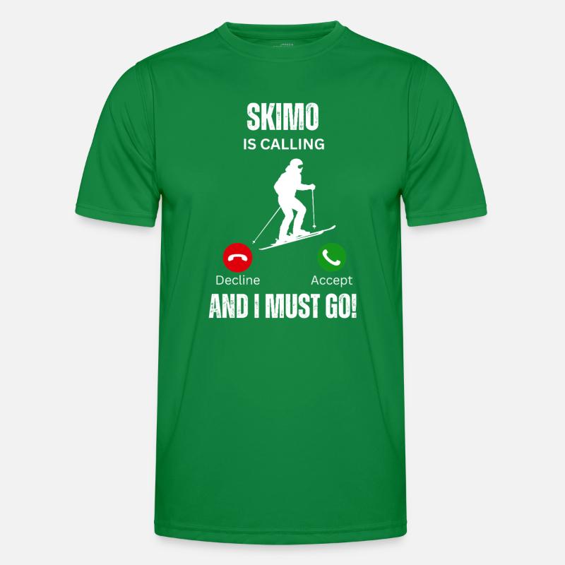 Skimo Is Calling Men's Functional T-Shirt