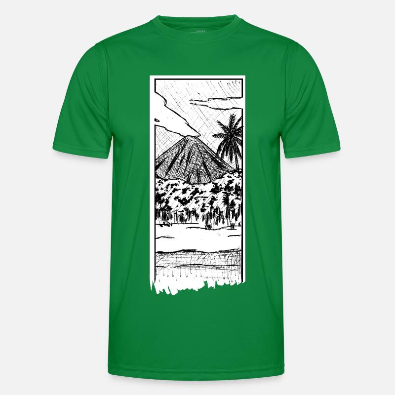 Vulkan Männer Funktions-T-Shirt