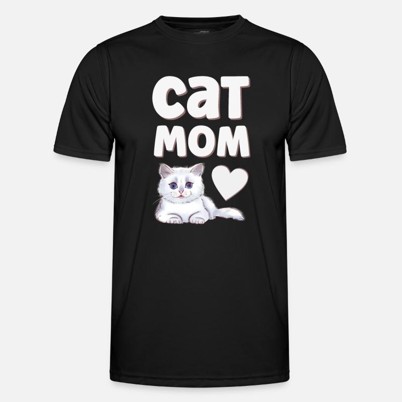 Cat Cats - Men's Functional T-Shirt - black