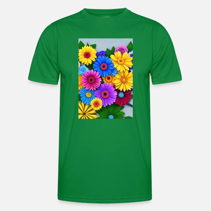 Fleurs multi T-shirt sport Homme