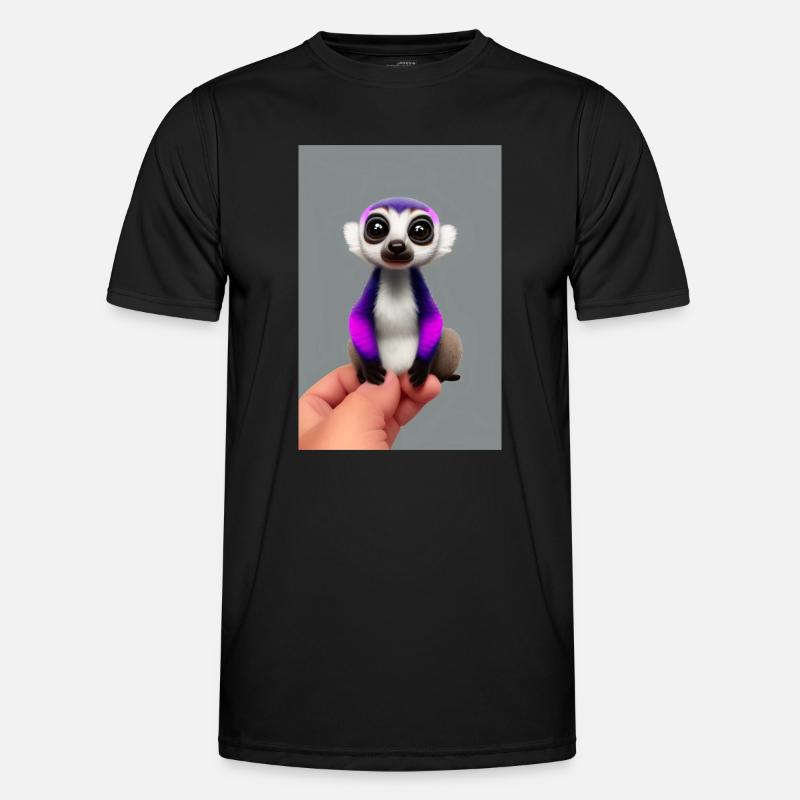 Lemur Affe Männer Funktions-T-Shirt