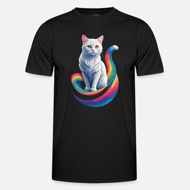Chat mignon T-shirt sport Homme