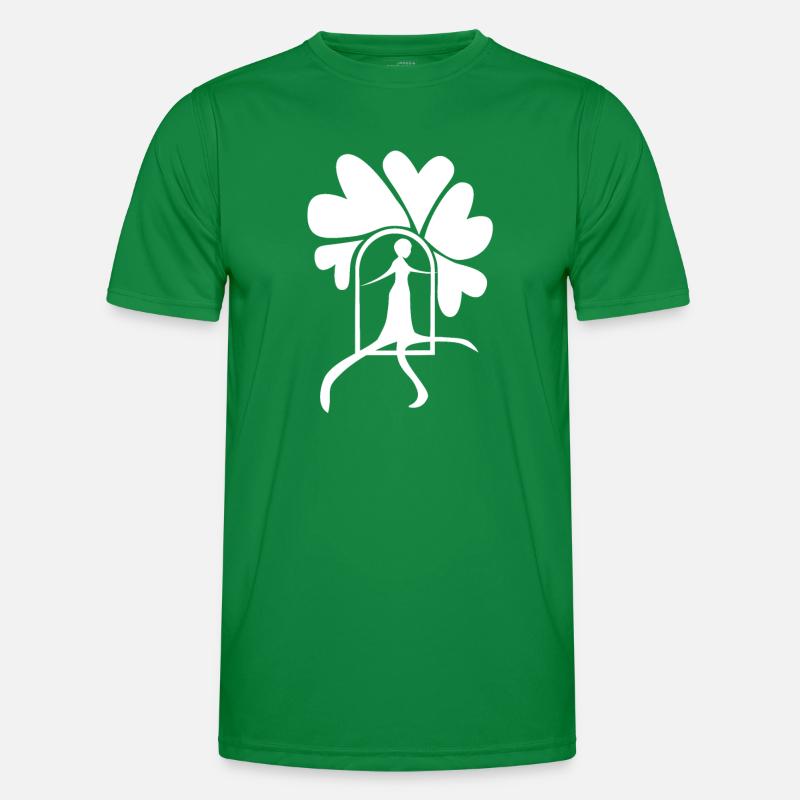 Step out white Men's Functional T-Shirt