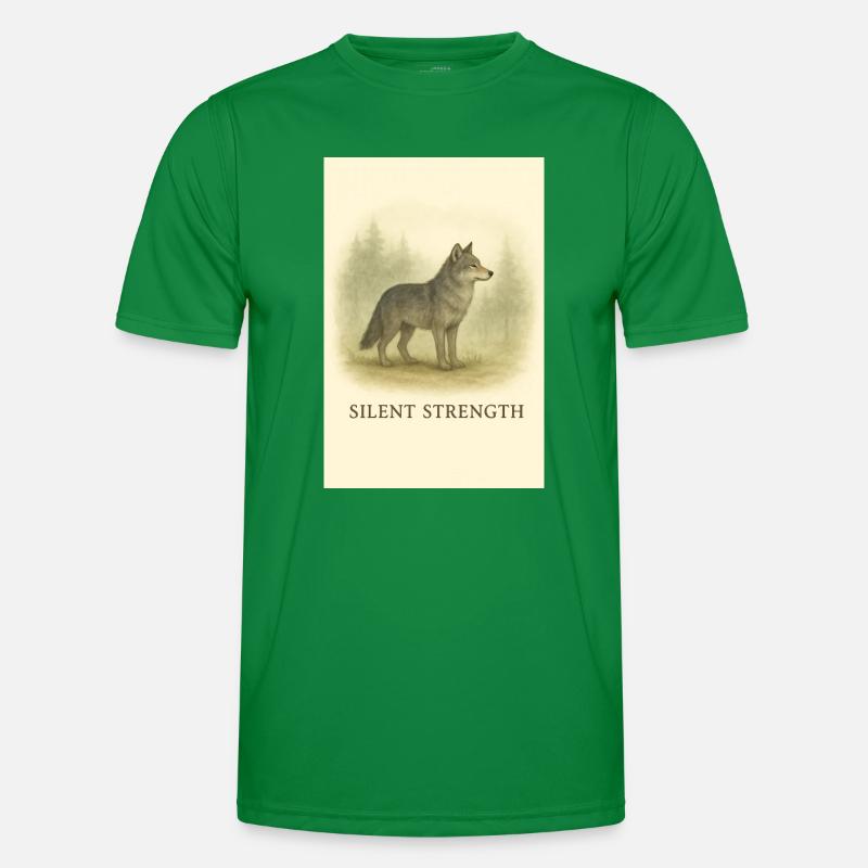 Silent Force Wolf Men's Functional T-Shirt