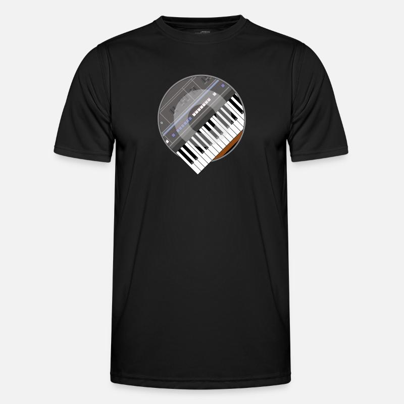 electro synth Men's Functional T-Shirt