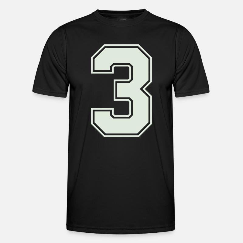 3 - Men's Functional T-Shirt - black