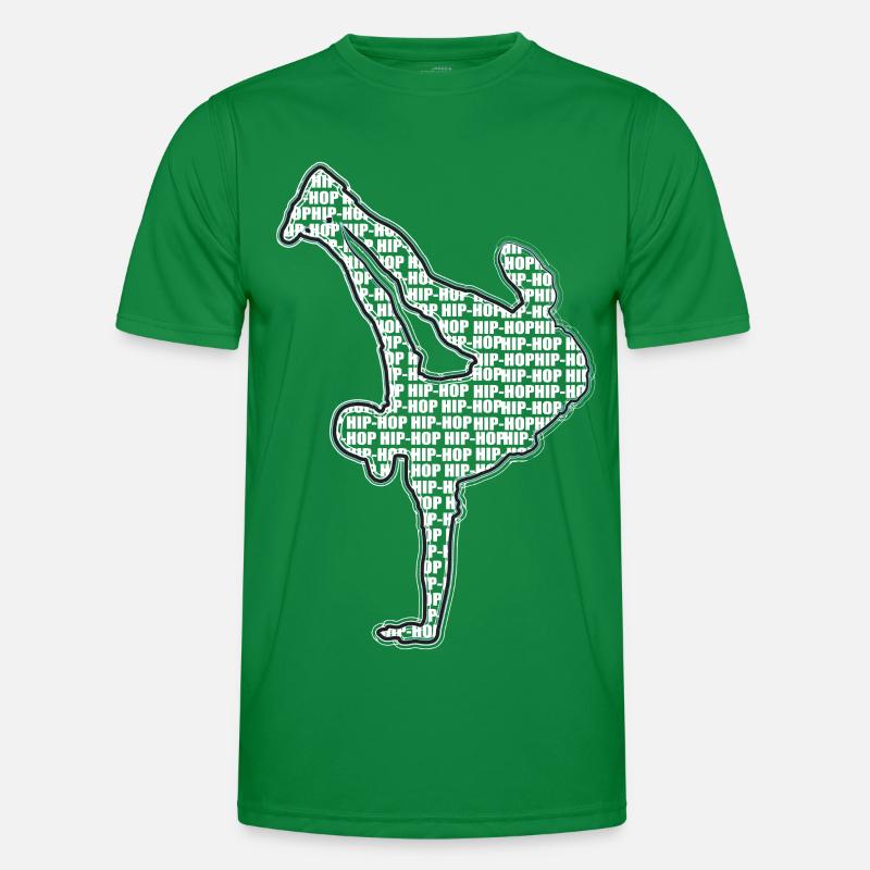 Breakdance Männer Funktions-T-Shirt