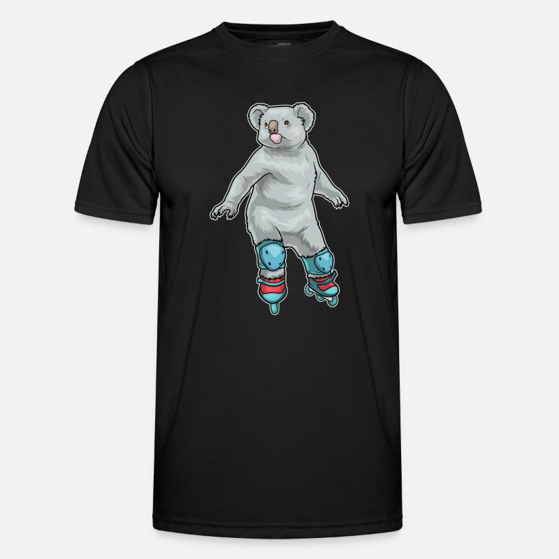 Koala Inline skating Inline skates - Men's Functional T-Shirt - black