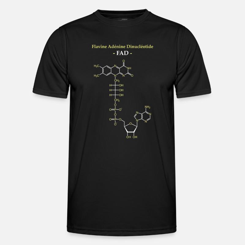 ADF Flavin Adenine Cofactor - Men's Functional T-Shirt - black