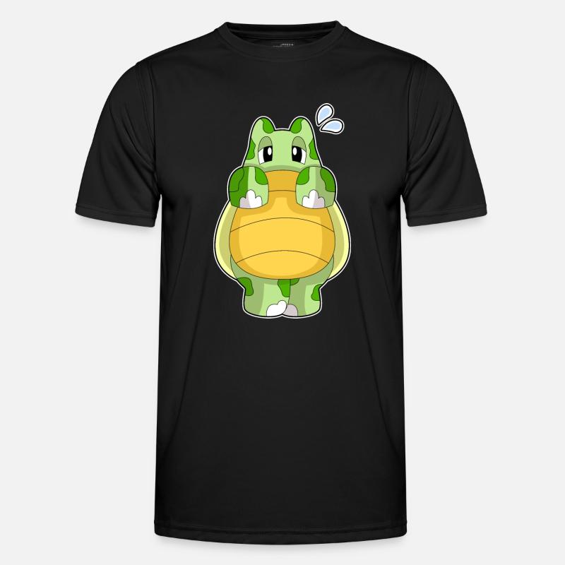Turtle Shy - Men's Functional T-Shirt - black