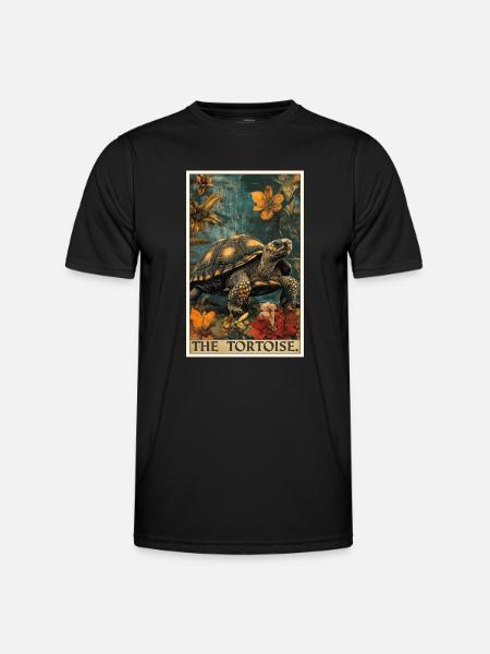 Tortoises Tortoise - Men's Functional T-Shirt - black