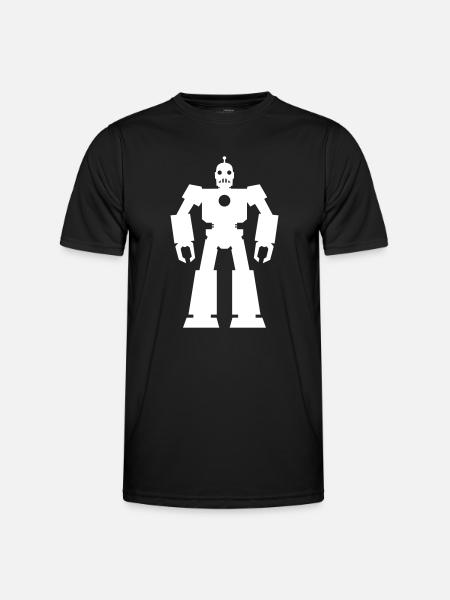 Robots – AI Technology Sci-Fi Nerd Design - Men's Functional T-Shirt - black