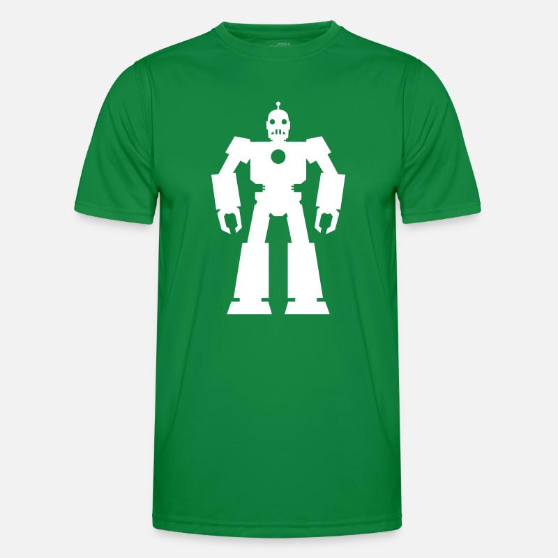 Roboter – KI Technik Sci-Fi Nerd Design Männer Funktions-T-Shirt