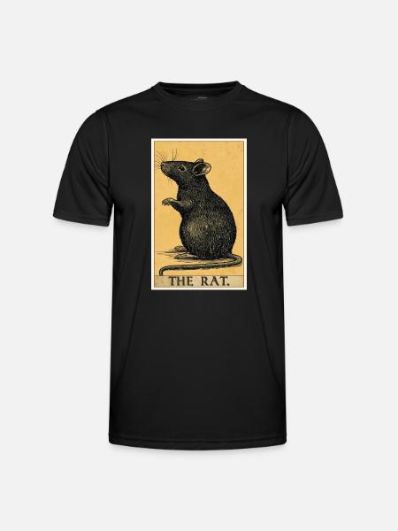 Rat Rat - Men's Functional T-Shirt - black