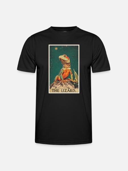 Lizards Lizard - Men's Functional T-Shirt - black