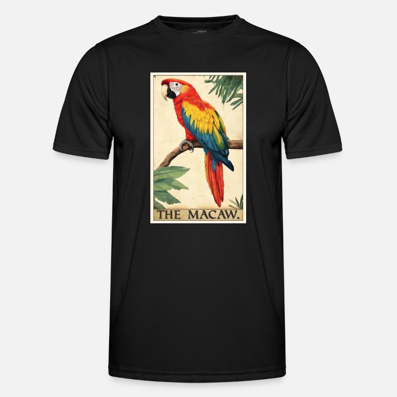 Macaw's Era - Men's Functional T-Shirt - black