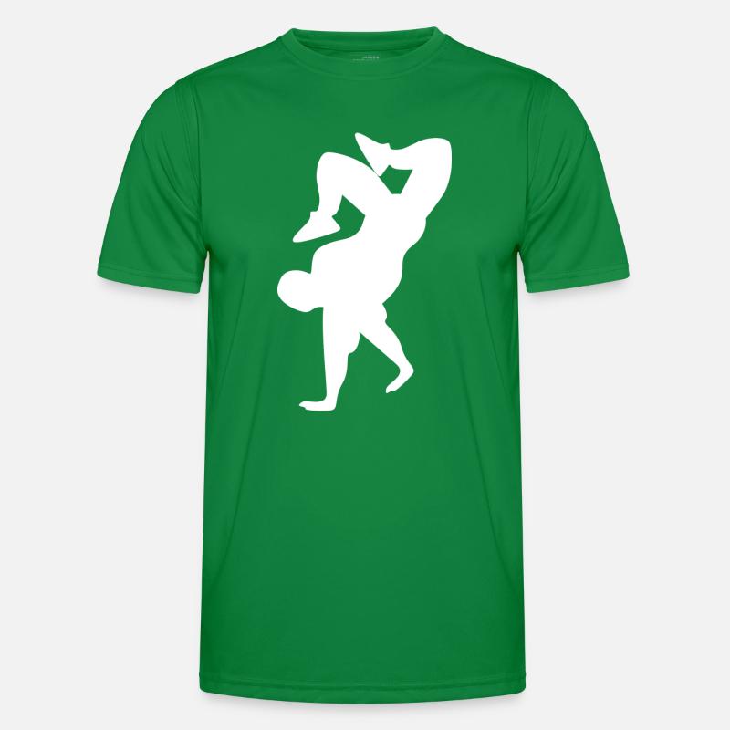 Breakdance Männer Funktions-T-Shirt