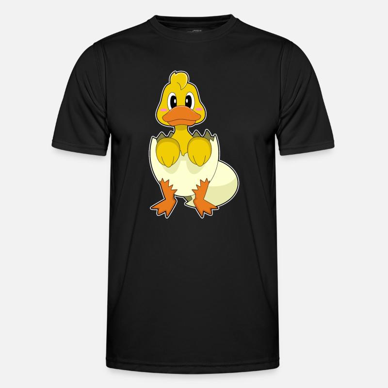 Duck Eggshell - Men's Functional T-Shirt - black