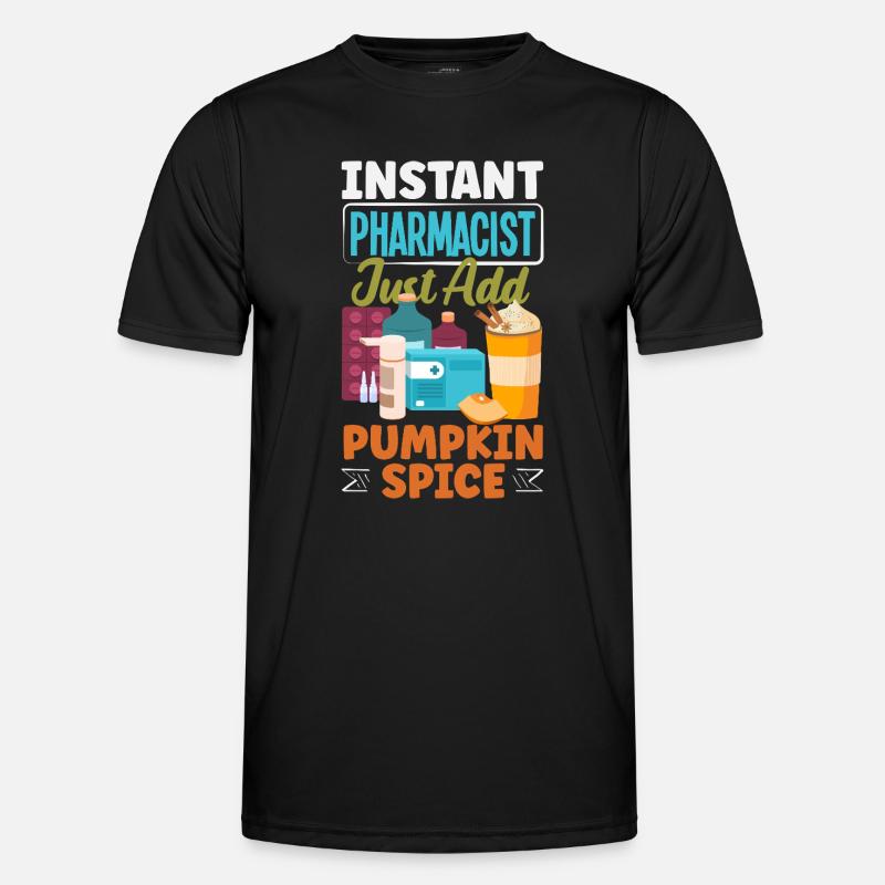Apotheker Pharmazeutisch-technischer - Männer Funktions-T-Shirt - Schwarz