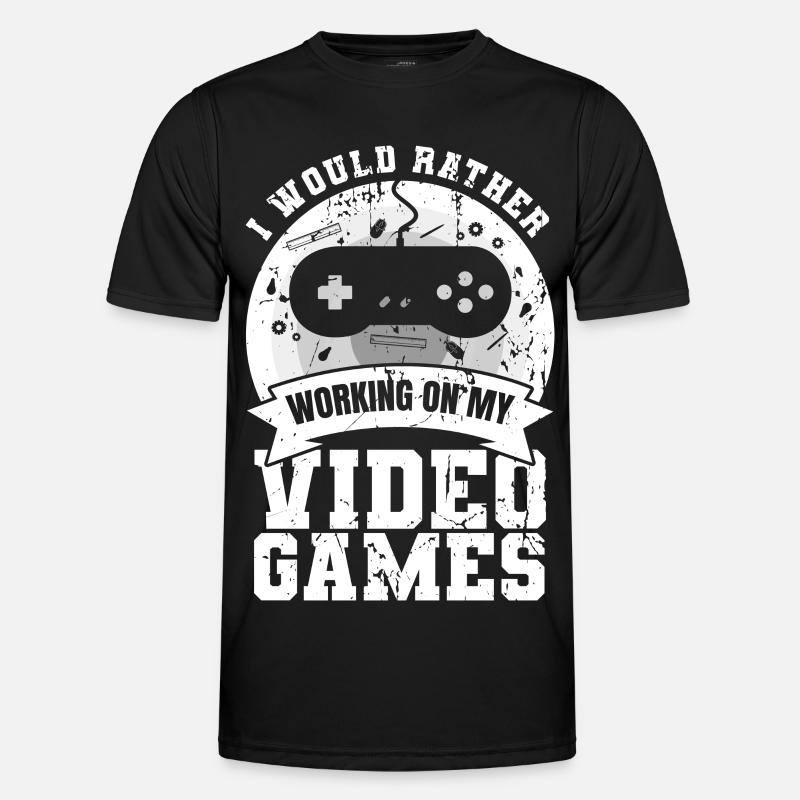 Game development - Men's Functional T-Shirt - black
