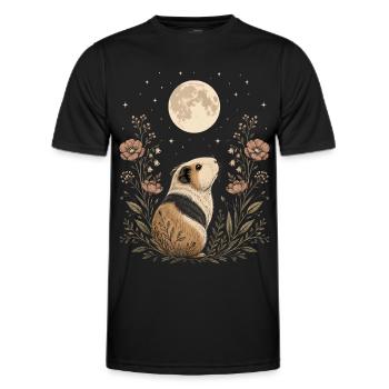 Ideales Geschenk für Tier- und Naturliebhaber - Männer Funktions-T-Shirt - Schwarz - Vorne - AI Model Male 178 dark (178cm)