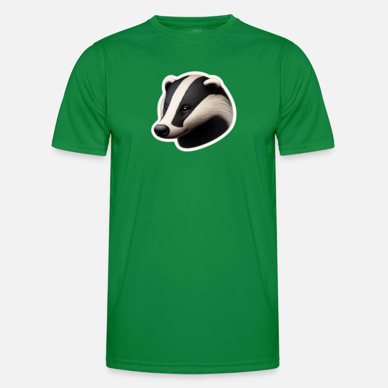 Dachs Männer Funktions-T-Shirt