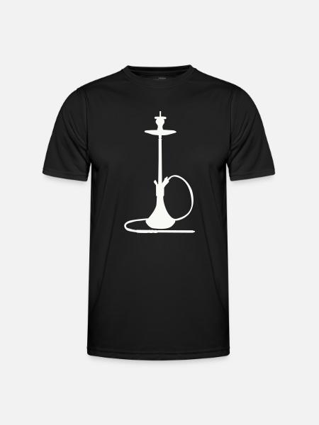 Shisha Silhouette - Men's Functional T-Shirt - black