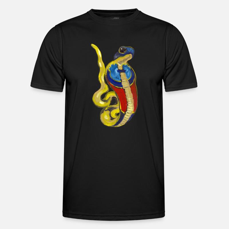 Cobra Ancient Egypt Deity Men's Functional T-Shirt