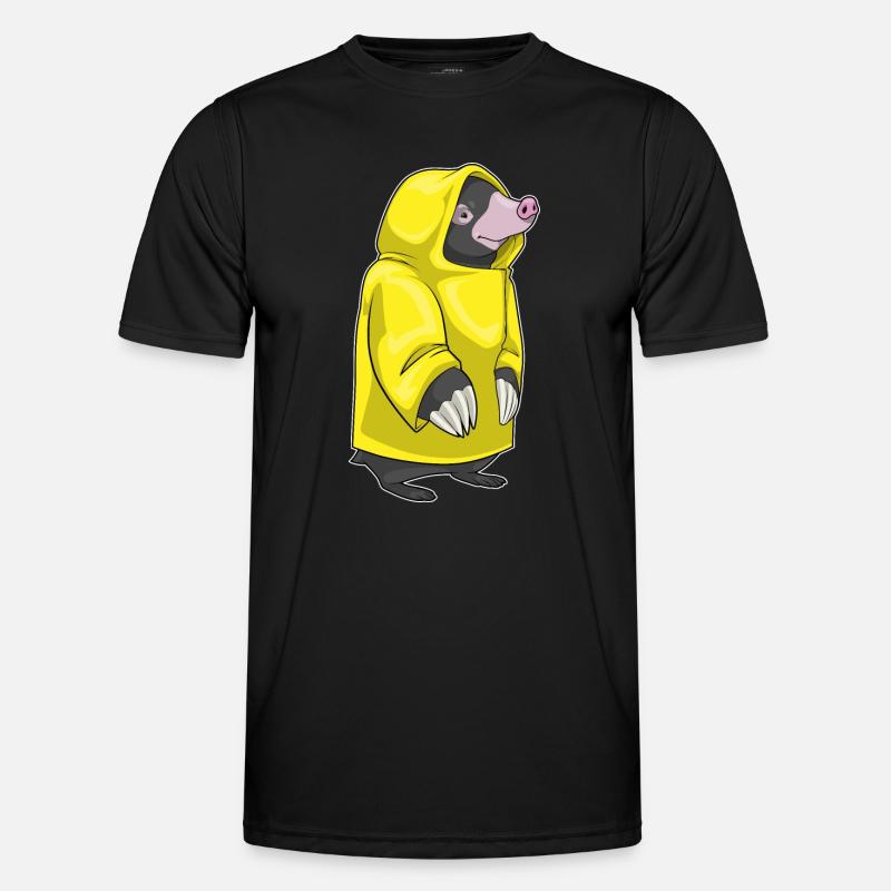 Mole Rain Jacket - Men's Functional T-Shirt - black