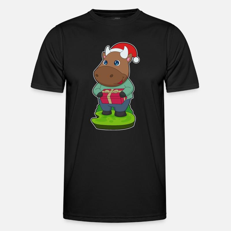 Taurus Christmas Package - Men's Functional T-Shirt - black