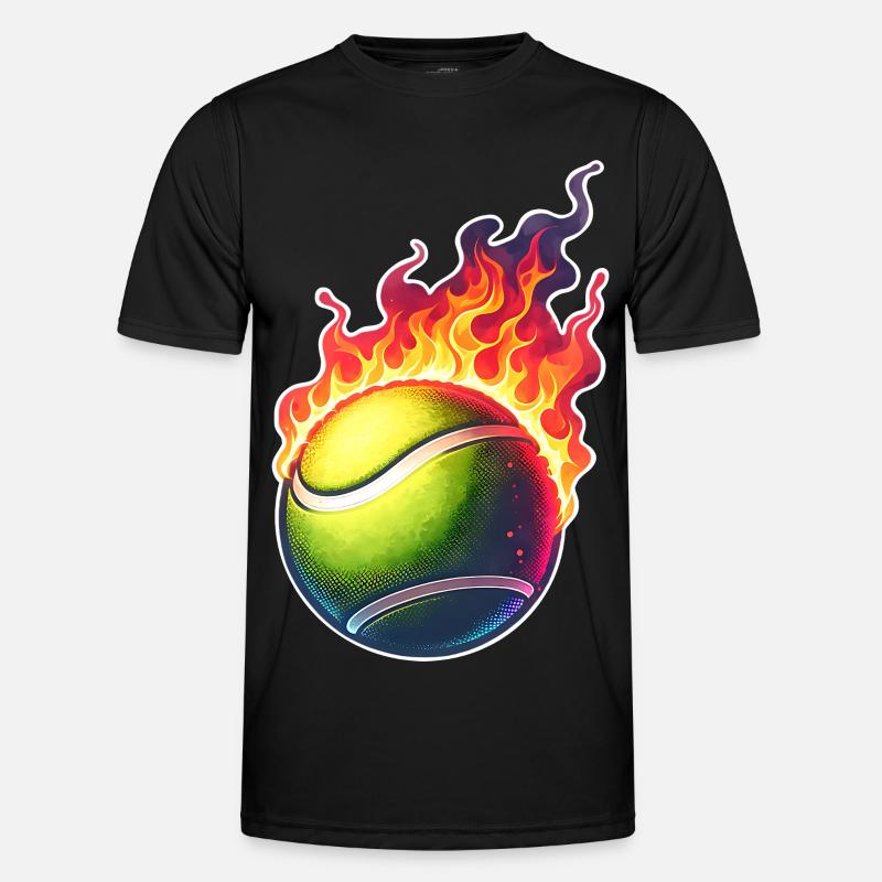 Tennis - Men's Functional T-Shirt - black