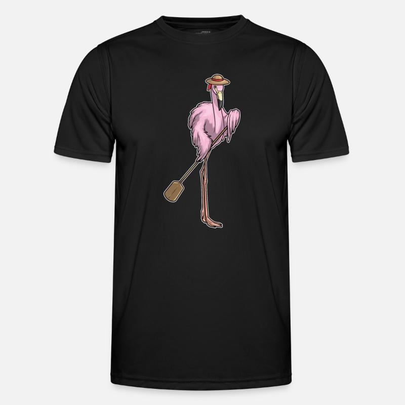 Flamingo Padel - Men's Functional T-Shirt - black