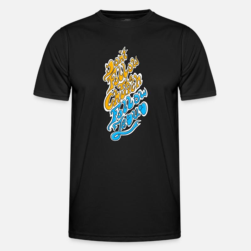Anticlerycal - Funktionsshirt til herrer - sort