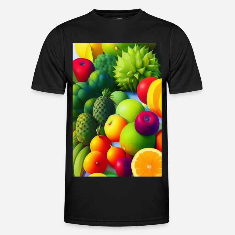 Fruit - Men's Functional T-Shirt - black