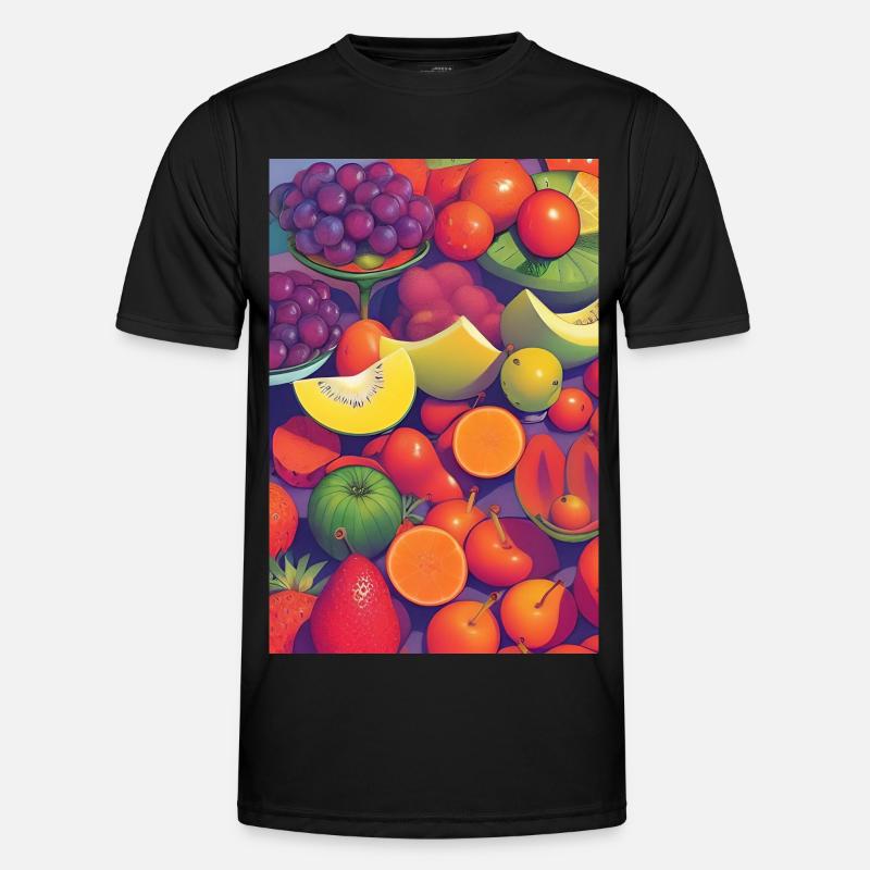 Früchte Männer Funktions-T-Shirt