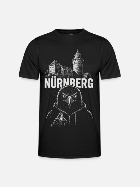 Nuremberg Street Adler - Men's Functional T-Shirt - black